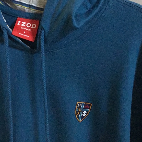 NWT Men’s L  Izod  hooded sweatshirt - Picture 4 of 4
